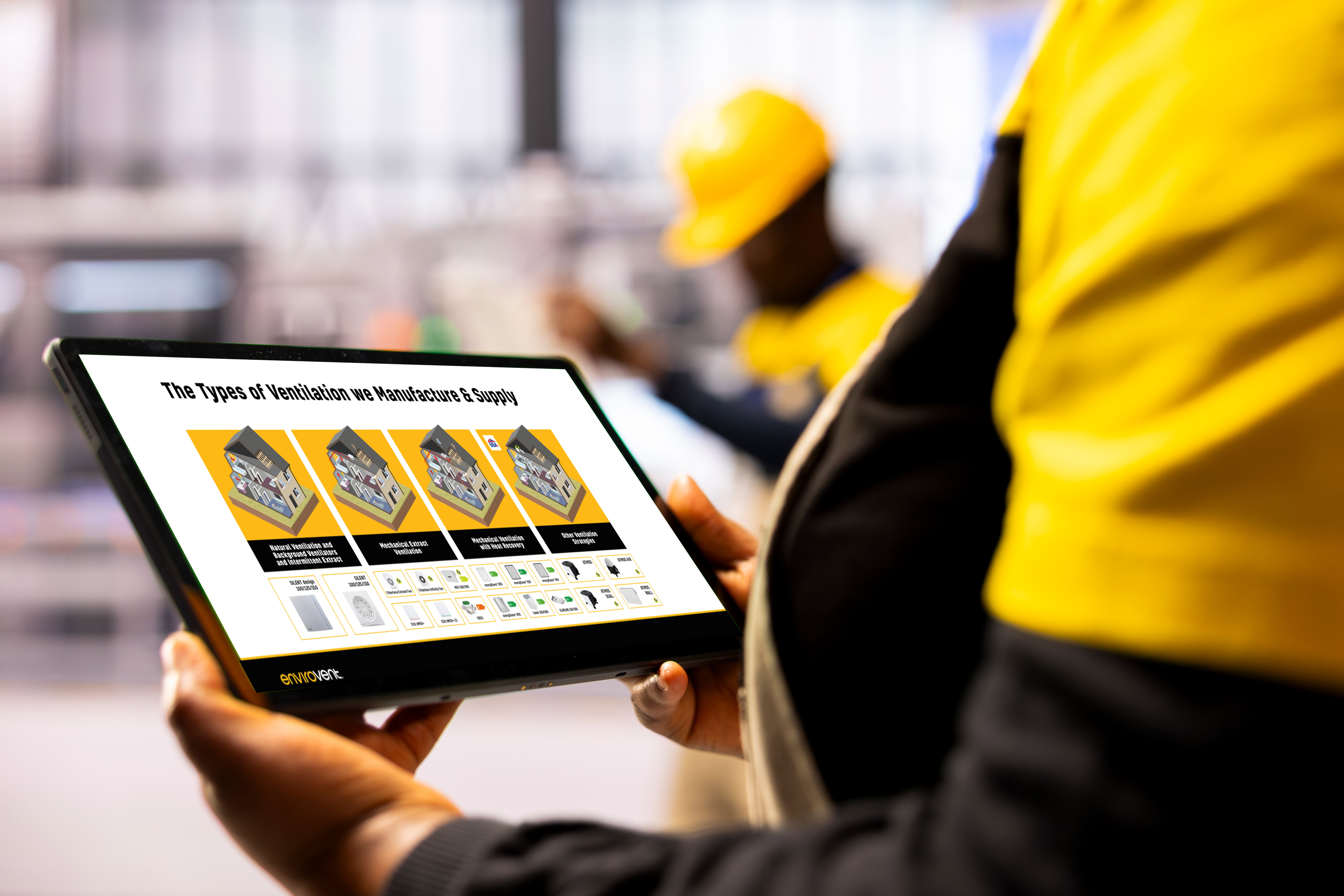 tablet-with-envirovent-webinar-screen